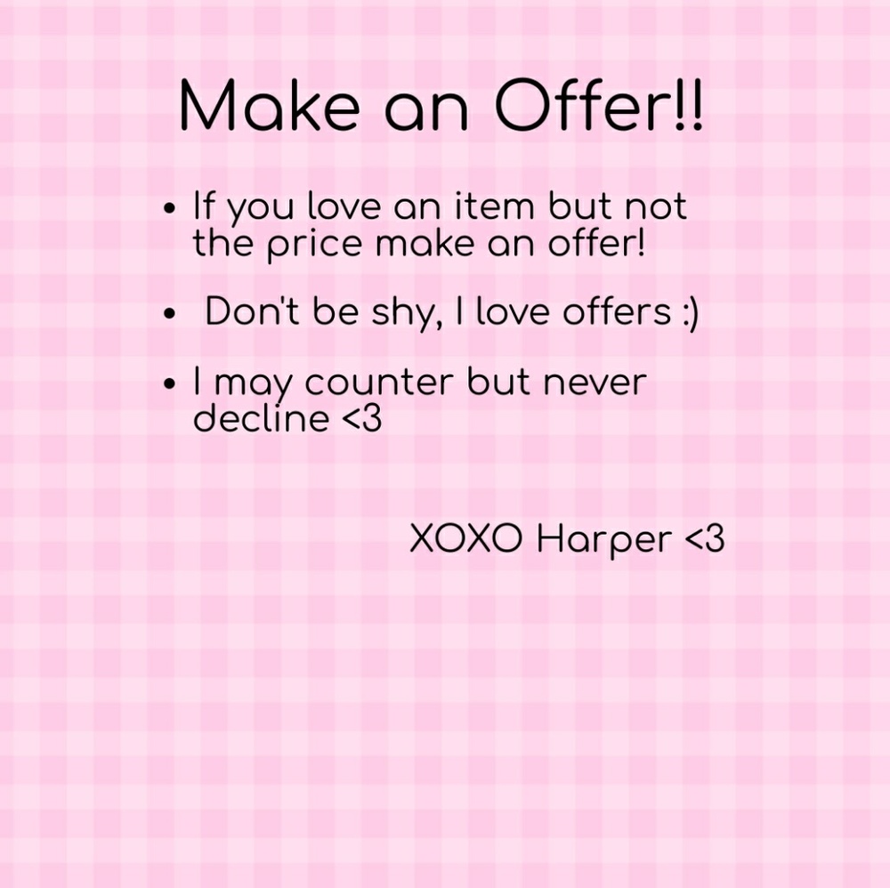 MAKE AN OFFER!!